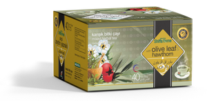 Hawthorn & Olive Leaf Mixed Herbal Tea 40 pcs