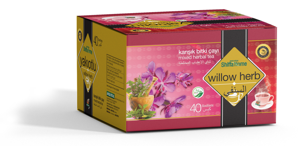 شاي الأعشاب المشكل من الميرمية والزعتر ٤٠ قطعة