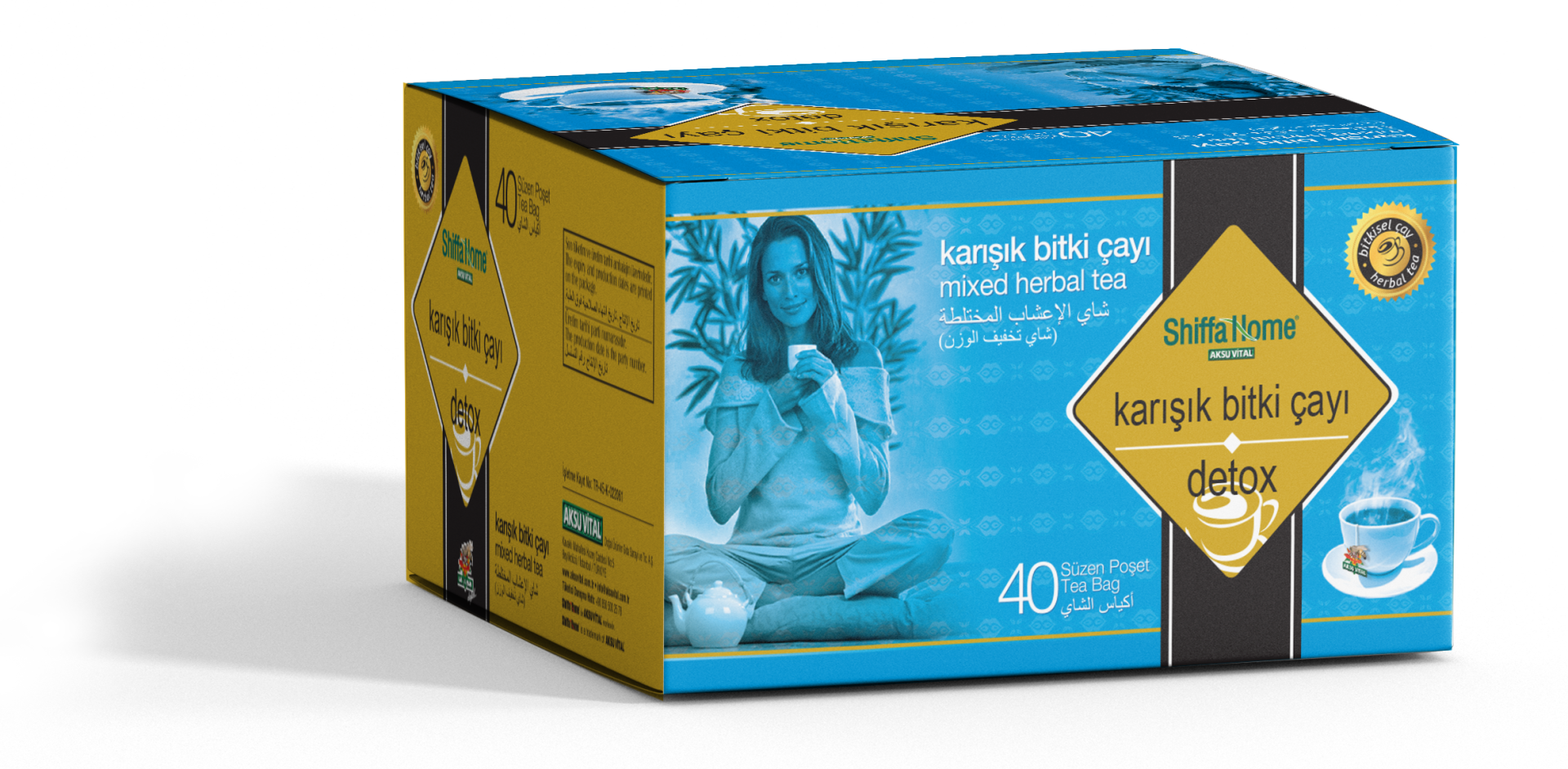 Mixed Herbal Tea 40 pcs