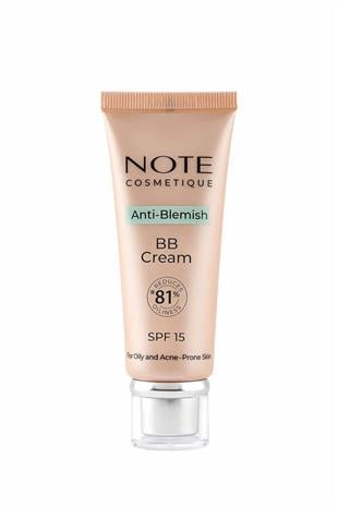 Note Anti-Blemish BB Cream 03 Natural Beige SPF 15 BB Cream for Acne-Prone Skin
