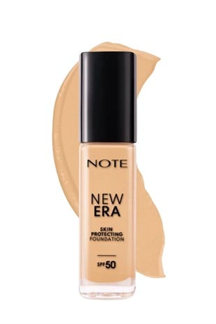 كريم أساس Note New Era Skin Protecting 140 المرطب بعامل حماية 50 مع حمض الهيالورونيك