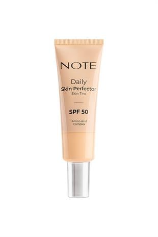 Note Daily Skin Perfector Skin Tint 150 SPF 50 Tone-Evening Natural Finish Tinted Moisturizer
