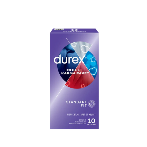 Durex Chill 10 Pieces Condoms