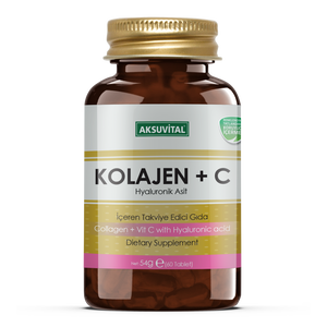 Collagen + Vitamin C & Hyaluronic Acid 60 Tablets