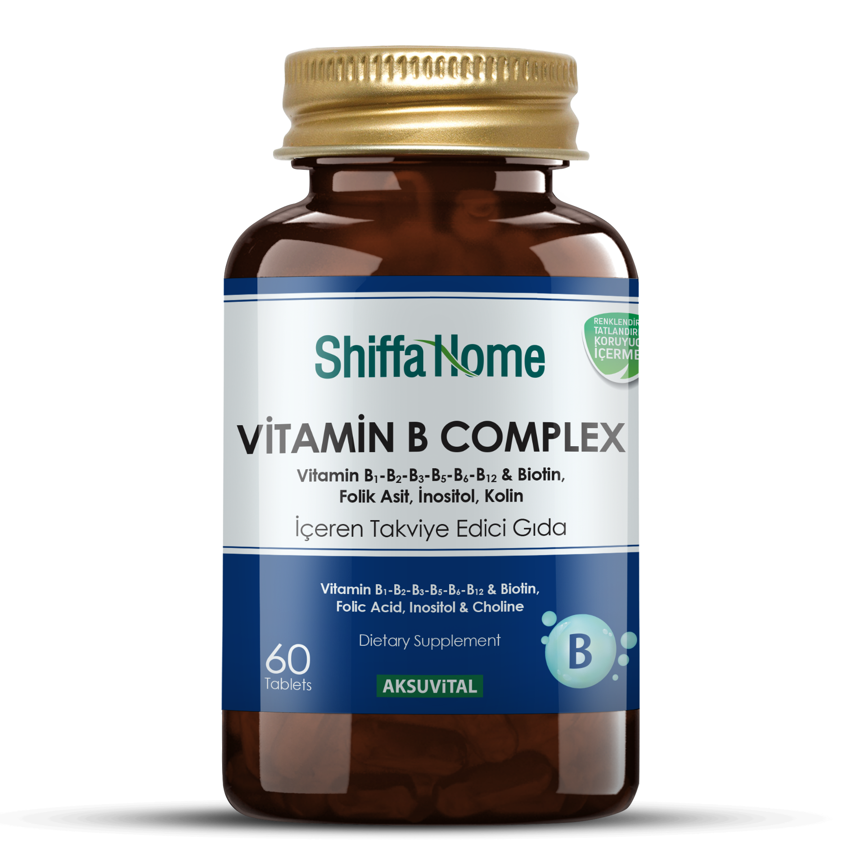 B COMPLEX - 60 TABLETS