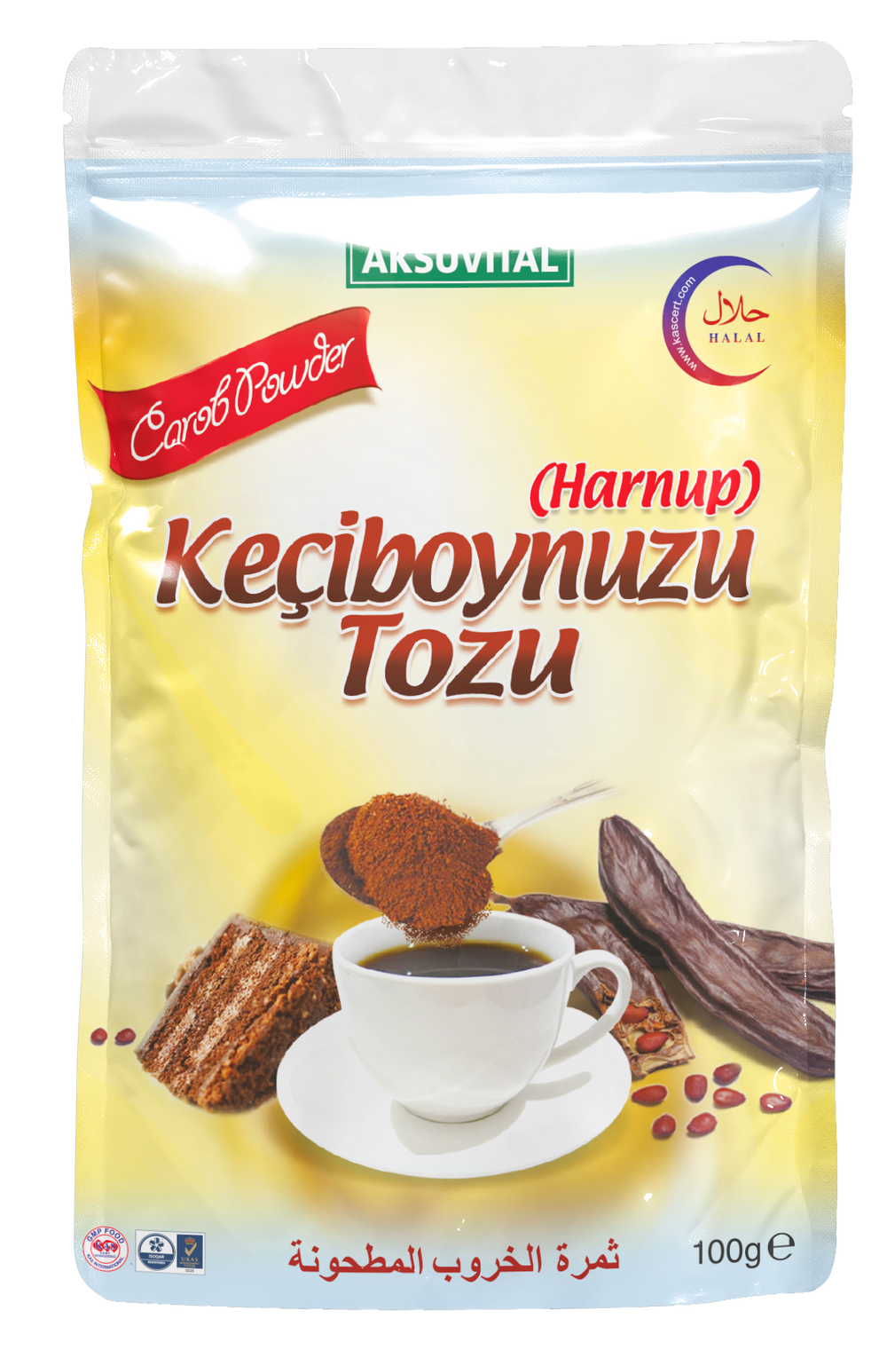 مسحوق الخروب المطحون (Keçiboynuzu) 100 جرام