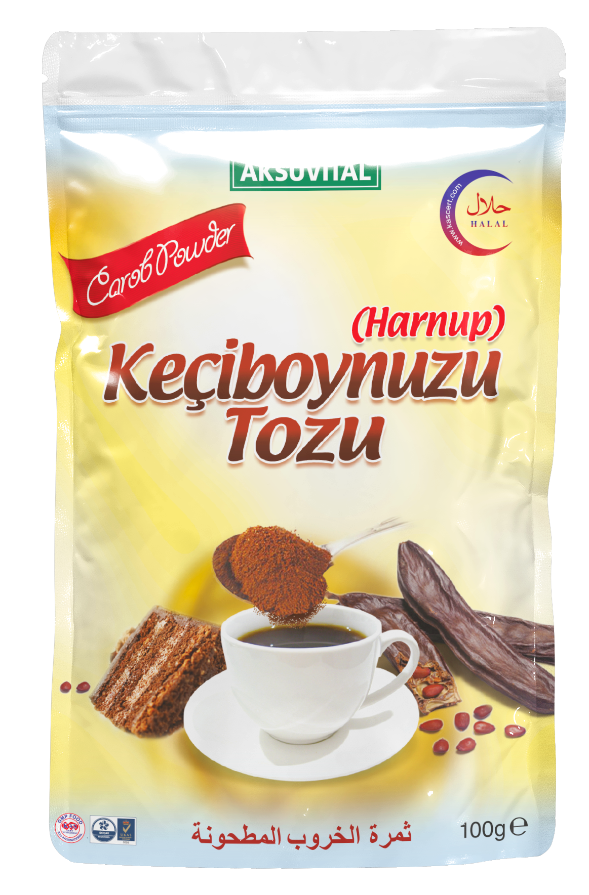 مسحوق الخروب المطحون (Keçiboynuzu) 100 جرام