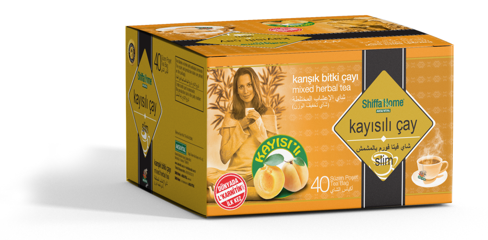 Apricot Herbal Tea 40 pcs