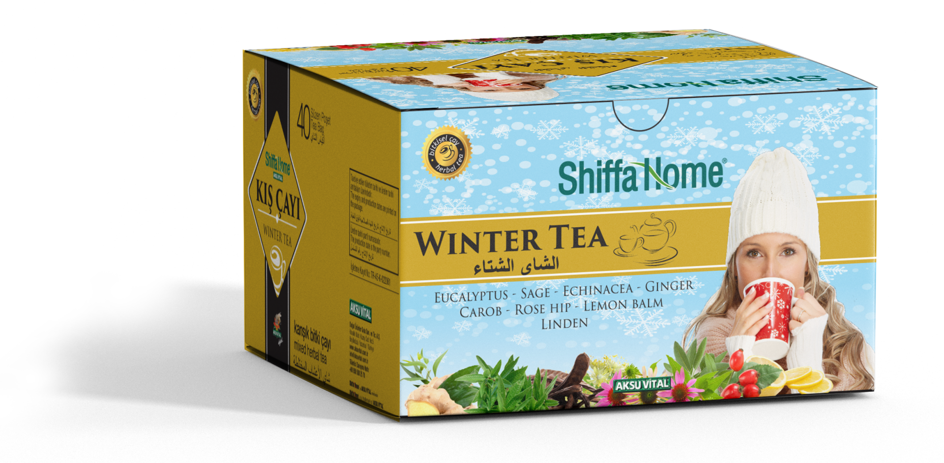 شاي الشتاء ٤٠ قطعة