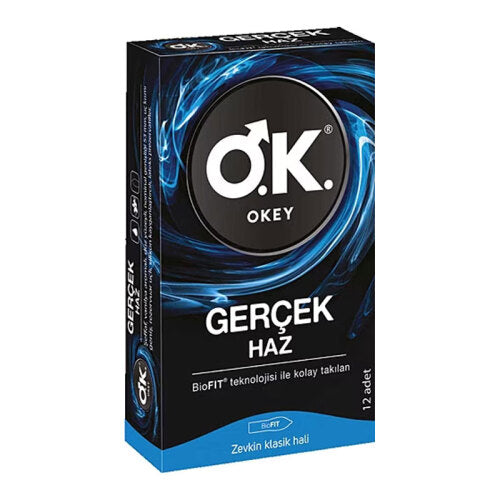 Okey Real Pleasure Condom 12 Pieces