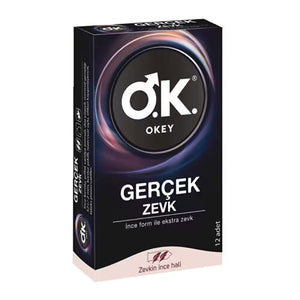 Okey Real Pleasure Condom 12 Pieces