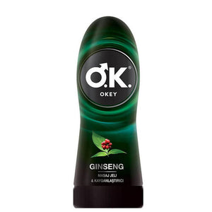 Okey Ginseng Massage Gel Lubricant 200 ml