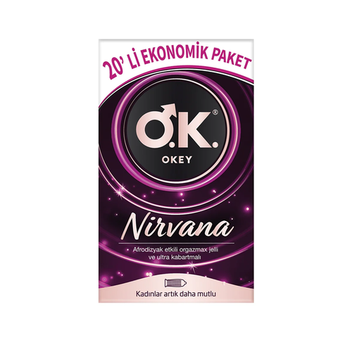 Okey Nirvana Condom 20 Pieces