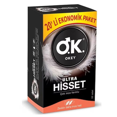 Okey Ultra Feel Condom 20 pcs