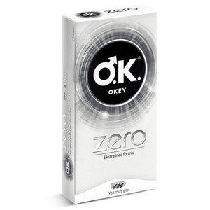 Okey Zero Extra Thin Form Condom 10 pcs