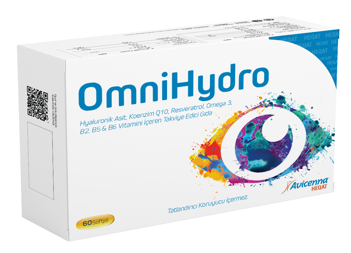 Avicenna OmniHydro TEG Containing Hyaluronic Acid, Coenzyme Q10, Resveratrol, Omega 3, B2, B5 & B6 Vitamins