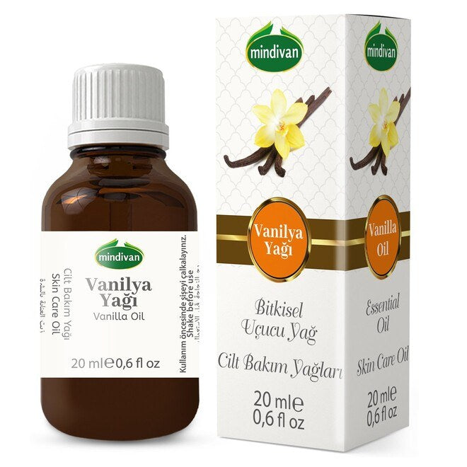Vanilla skincare oil and flavor enhancer