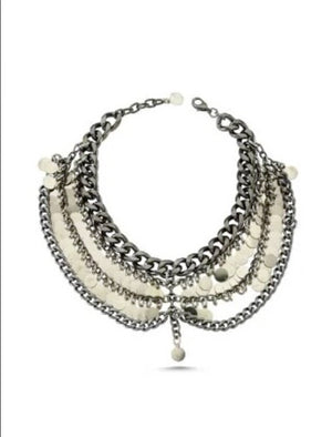 خلخال عملات فضية