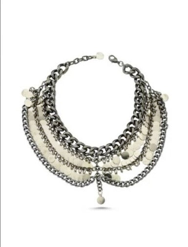 خلخال عملات فضية