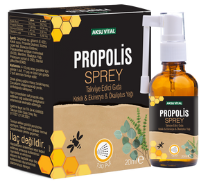 بخاخ الحلق بالبروبوليس 20 مل مع الزعتر، القنفذية والأوكالبتوس