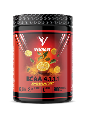 BCAA 4.1.1.1 بنكهة الليمون 444 جم – 30 حصة