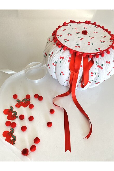 Cherry-adorned Pad for fermenting dough and yoghurt - 1