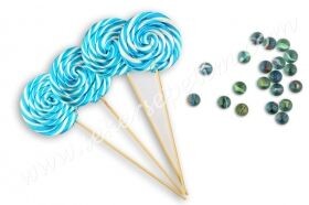 Circle shaped lollipop - 12 pieces - 2