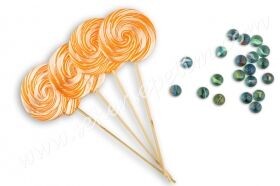 Circle shaped lollipop - 12 pieces - 6