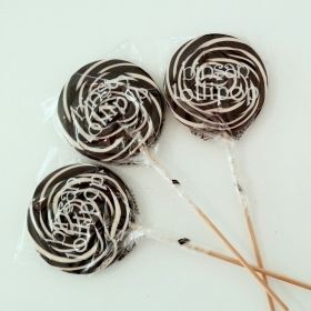 Circle shaped lollipop - 12 pieces - 8