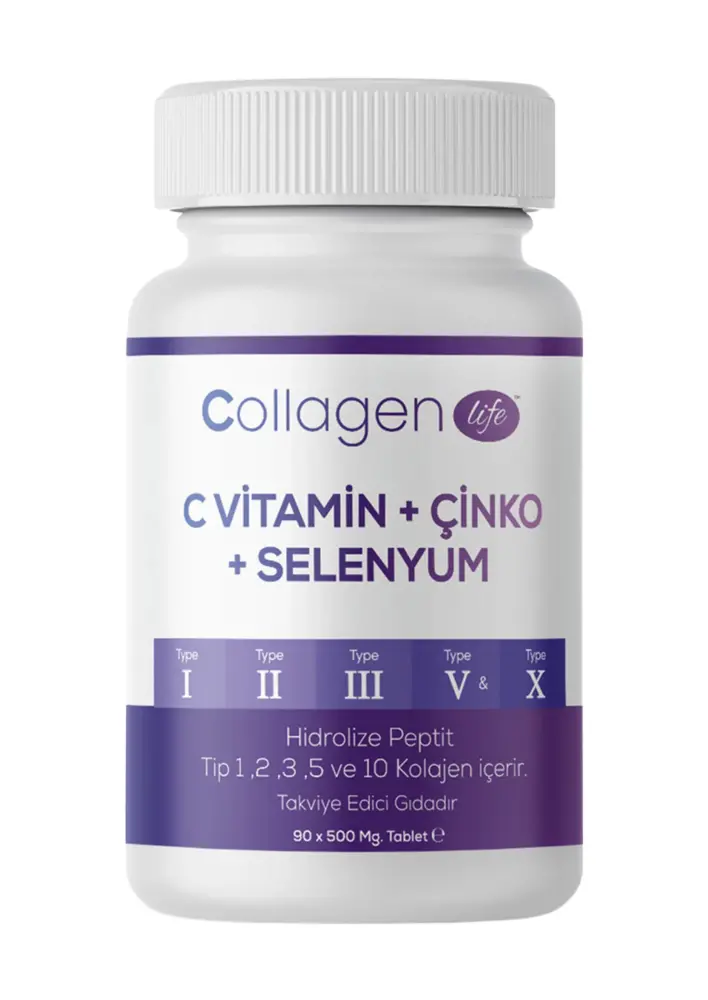 Collagen Life Collagen Capsules - 5 Types of Collagen - 90 Capsules - 1