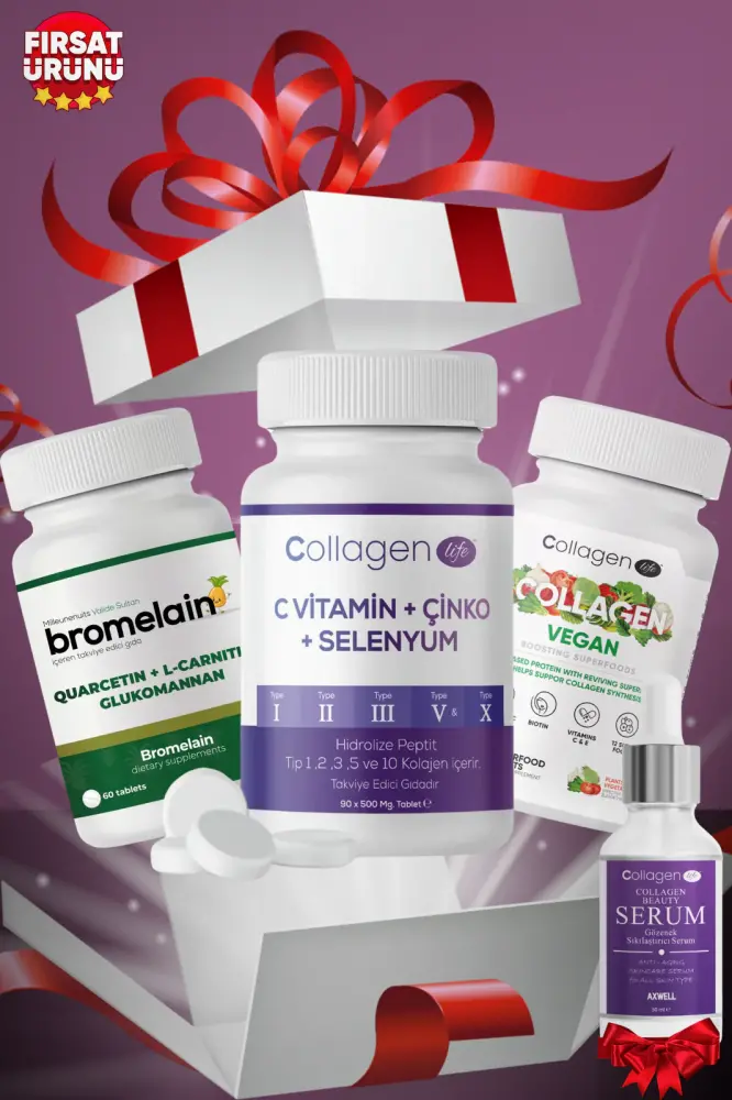 Collagen Life Youth Vitamins Set - Collagen Serum as a gift - 3