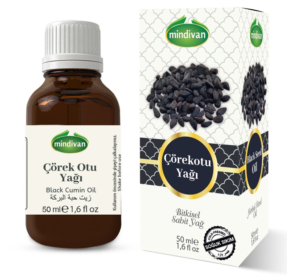 Mindivan Çörekotu Yağı 50 ml - 1