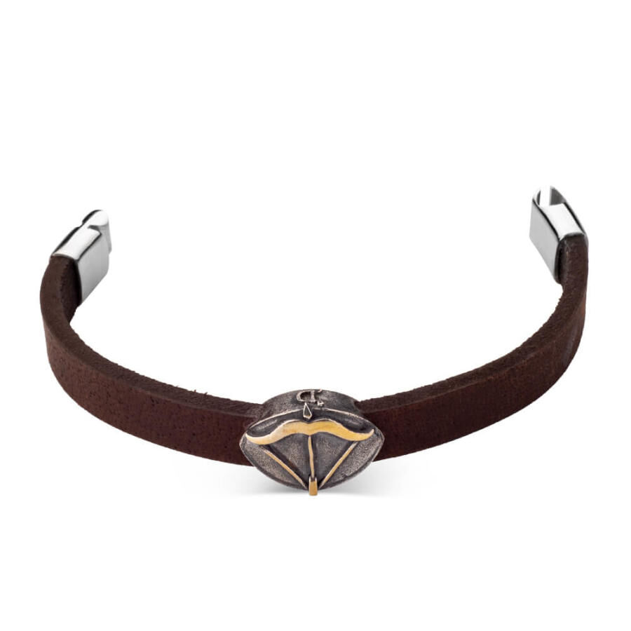 Diriliş Ertuğrul Arrow-Yay Leather Bracelet - 3