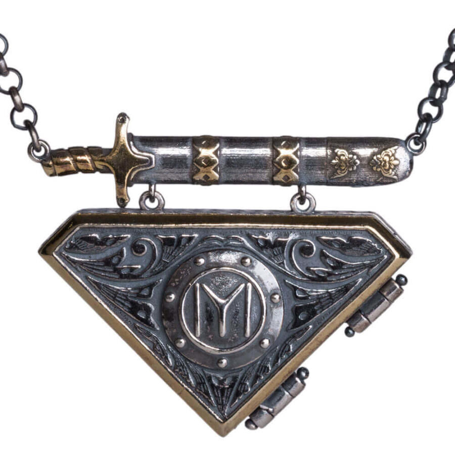 Diriliş Ertuğrul Double Sided Silver Amulet Necklace - 1