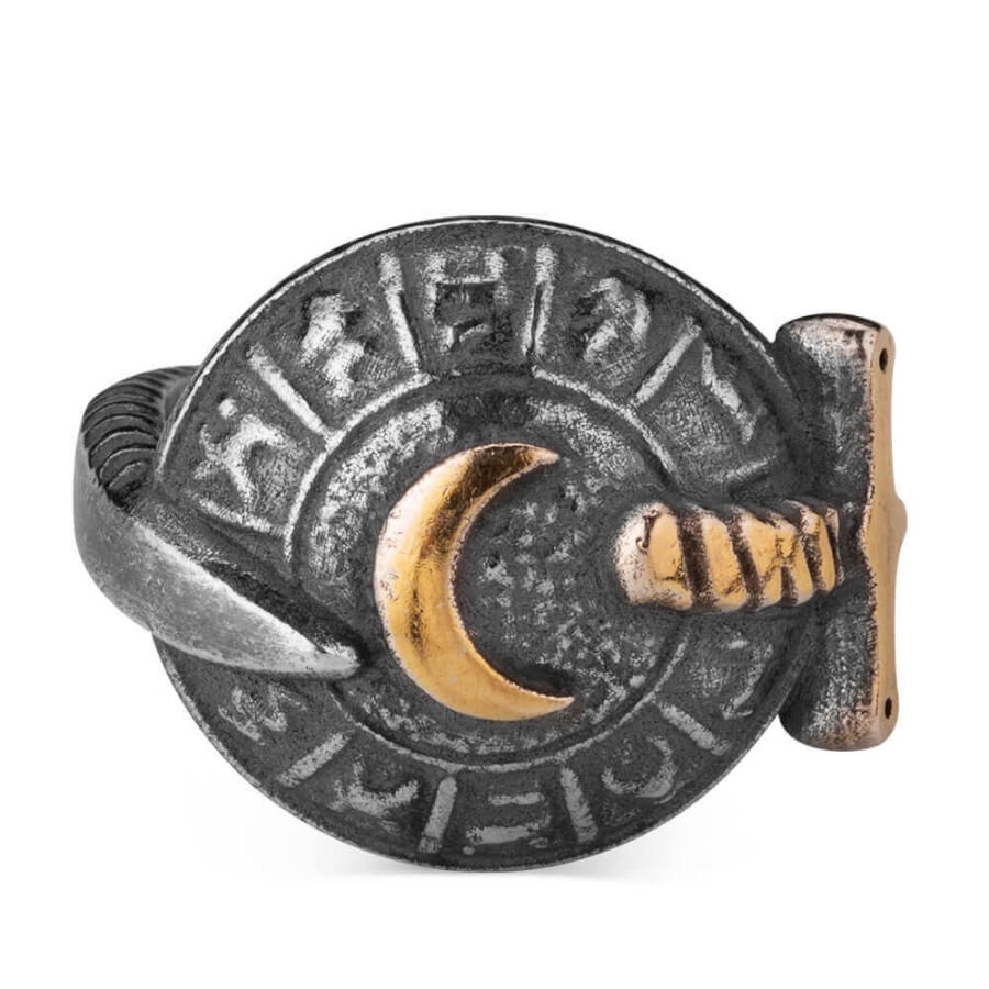 Diriliş Ertuğrul Sword Shield Ring - 3