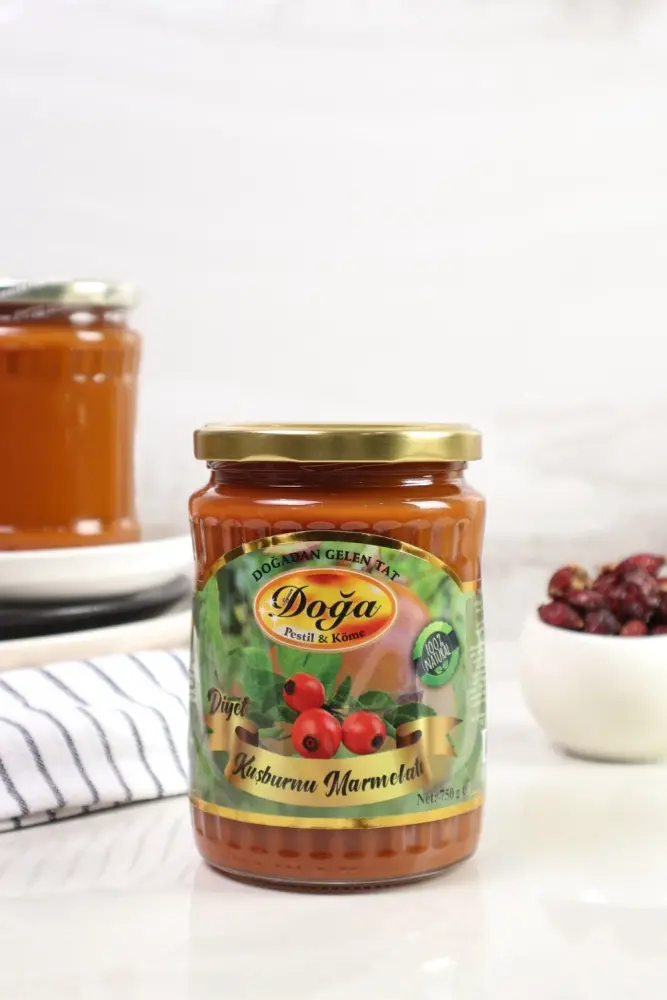 Doğa Pestil Diyet / Fit Kuşburnu Marmeladı (750 g) - 1