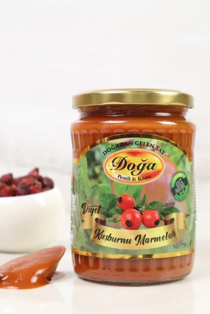 Doğa Pestil Diyet / Fit Kuşburnu Marmeladı (750 g) - 4