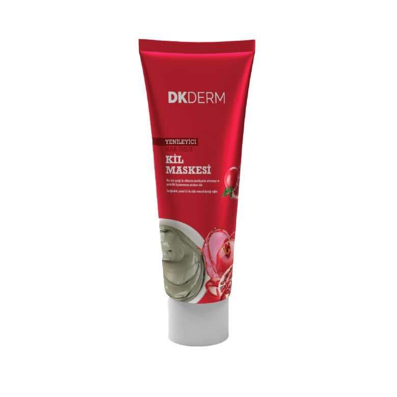 Dkderm Spreadable Clay Face Mask with Renewing Pomegranate Extract 50 G - 1