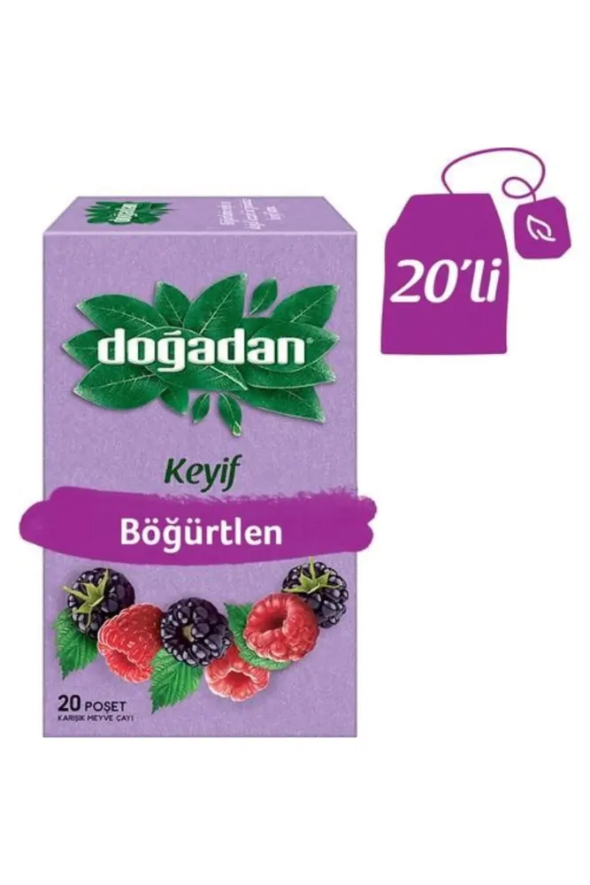 Doğadan Böğürtlenli Karışık Meyve Çayı - 1