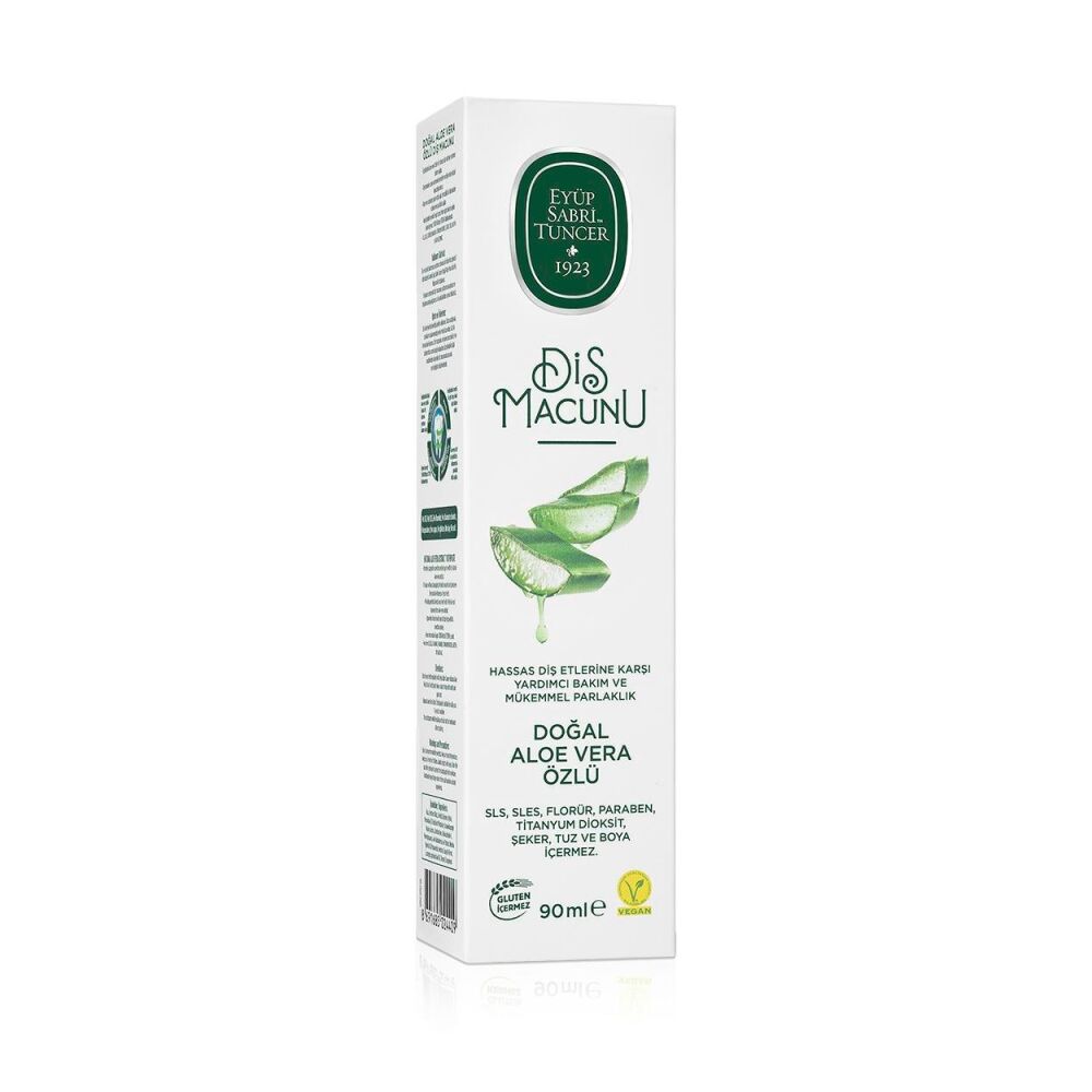 Doğal Aloe Vera Özlü Diş Macunu 90 ml - 2