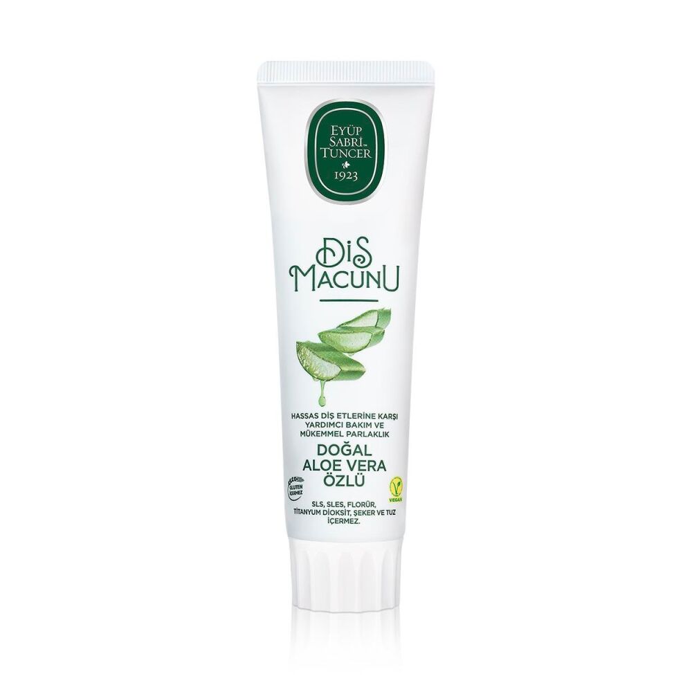 Doğal Aloe Vera Özlü Diş Macunu 90 ml - 3