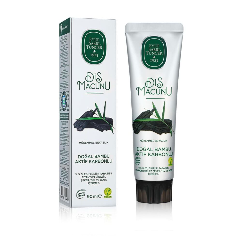 Doğal Bambu Karbonlu Diş Macunu 90 ml - 1