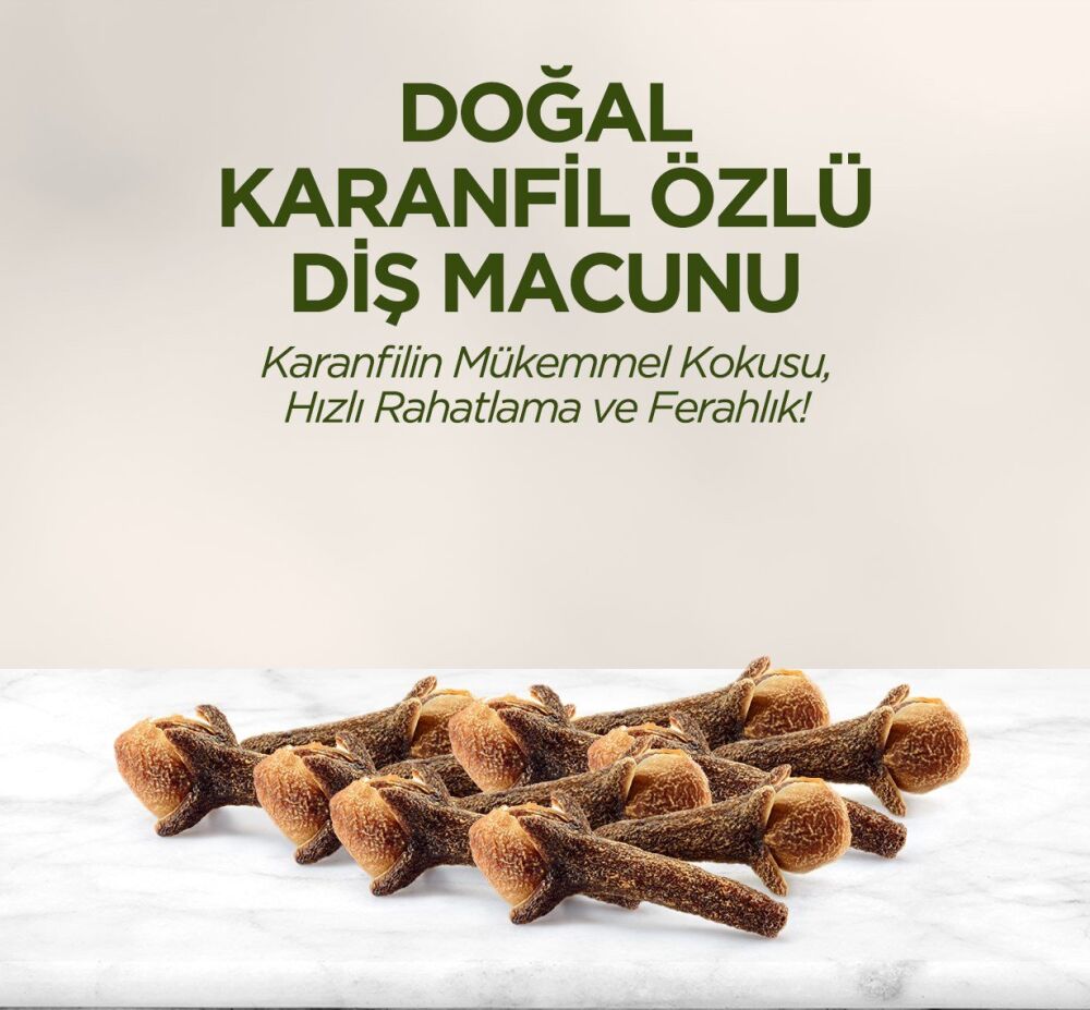 Doğal Karanfil Özlü Diş Macunu 90 ml - 4