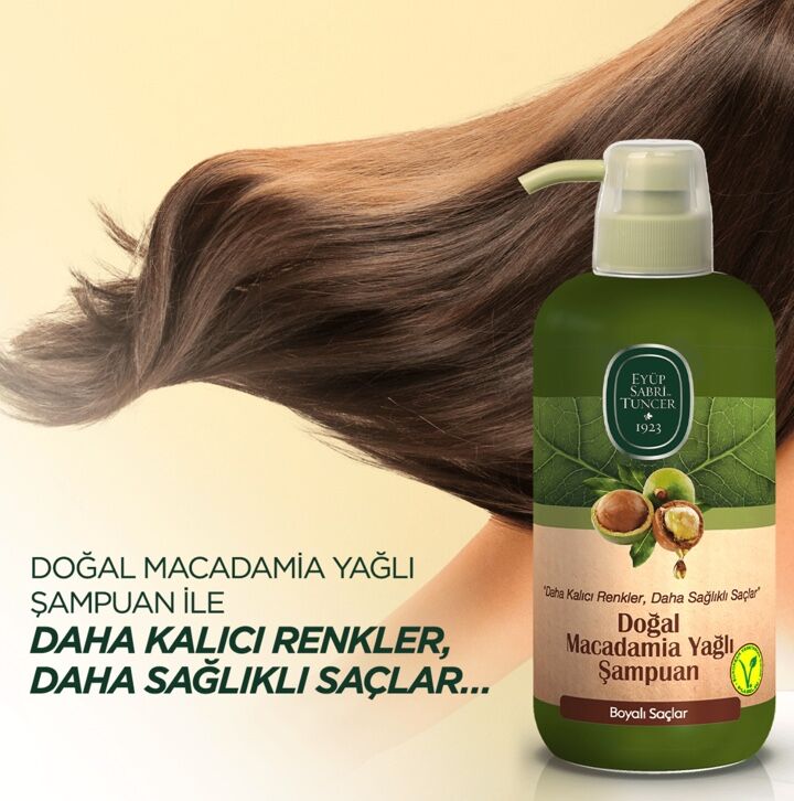 Doğal Macadamia Yağlı Şampuan 600 ml - 2