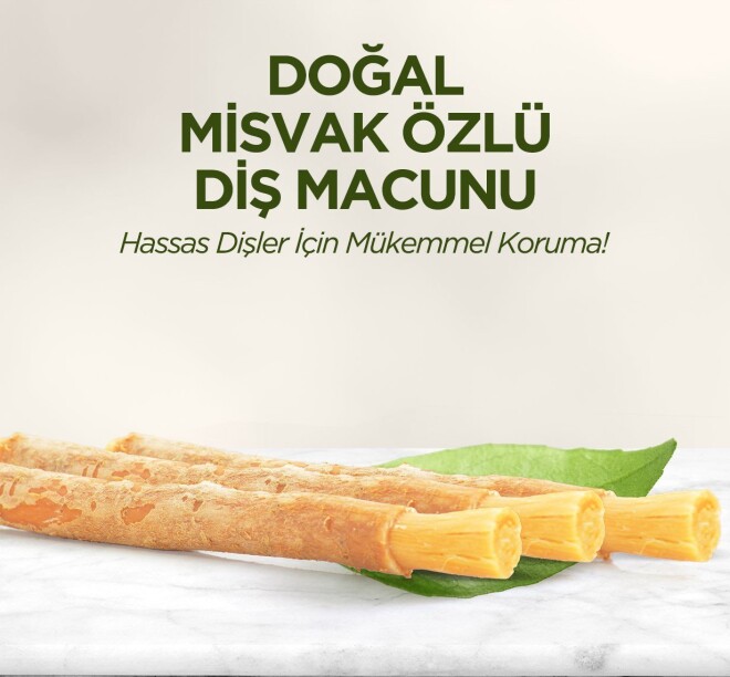 Doğal Misvak Özlü Diş Macunu 90 ml - 4