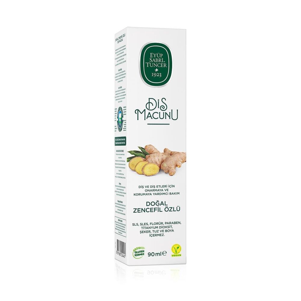 Doğal Zencefil Özlü Diş Macunu 90 ml - 2