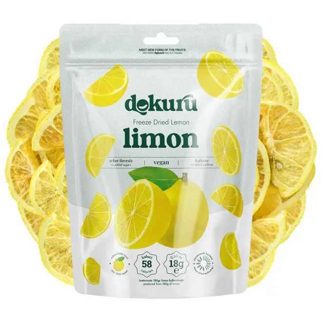 Dokuru Dried Lemon Chips - 18g - 1