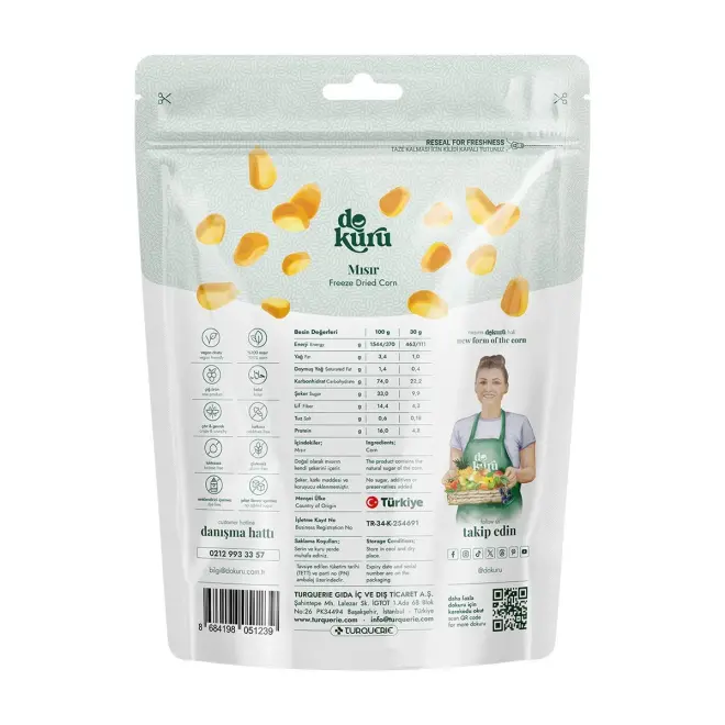 Dokuru Freeze-dried corn -30g - 3