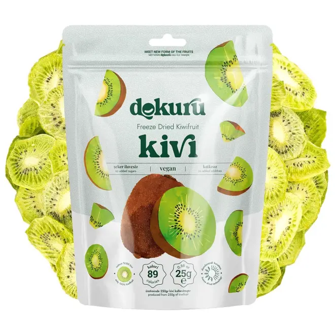 Dokuru Kiwi Dried Fruit Chips - 25g - 1