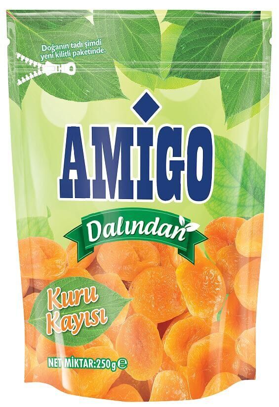  Amigo Dried Apricots 250 Gr - 1